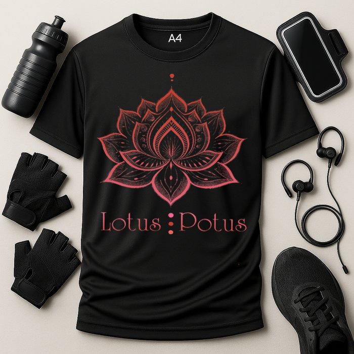 Lotus Potus Lotus For Potus Cooling Performance Crew T-Shirt