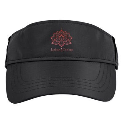 Lotus Potus Lotus For Potus Adult Drive Performance Visor