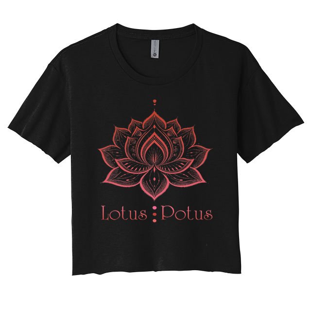 Lotus Potus Lotus For Potus Crop Top
