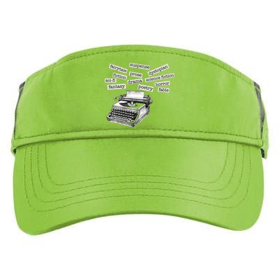 Literature Poetry Lover Gift Adult Drive Performance Visor