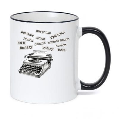 Literature Poetry Lover Gift 11oz Black Color Changing Mug