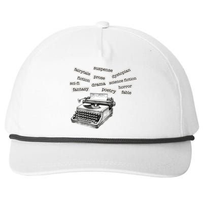 Literature Poetry Lover Gift Snapback Five-Panel Rope Hat