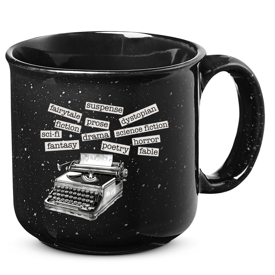 Literature Poetry Lover Gift 15oz Campfire Ceramic Mug