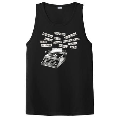 Literature Poetry Lover Gift PosiCharge Competitor Tank