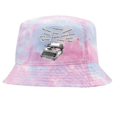 Literature Poetry Lover Gift Tie-Dyed Bucket Hat