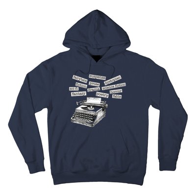 Literature Poetry Lover Gift Hoodie