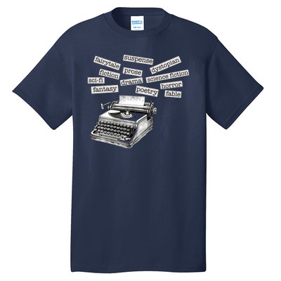 Literature Poetry Lover Gift Tall T-Shirt