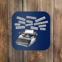 Literature Poetry Lover Gift Coaster