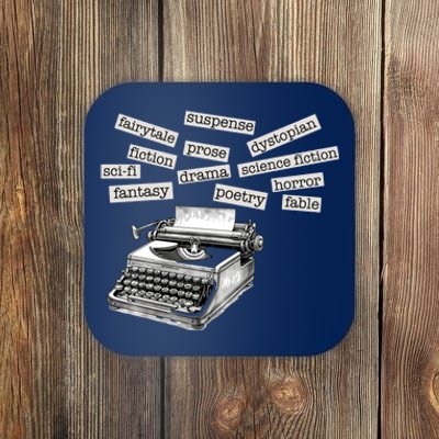 Literature Poetry Lover Gift Coaster