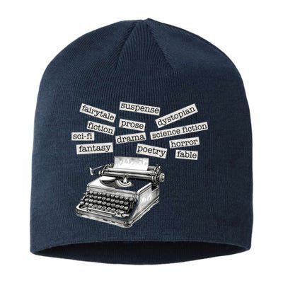 Literature Poetry Lover Gift Sustainable Beanie