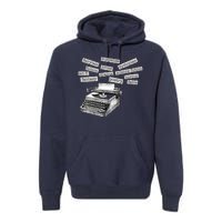 Literature Poetry Lover Gift Premium Hoodie