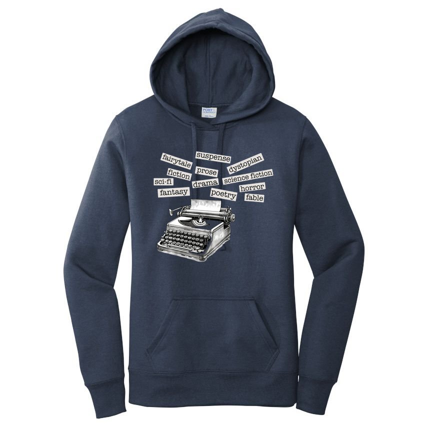 Literature Poetry Lover Gift Women's Pullover Hoodie