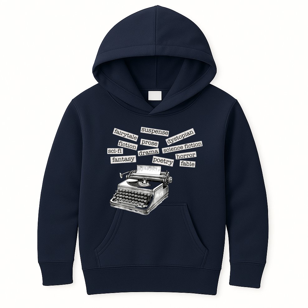 Literature Poetry Lover Gift Kids Hoodie