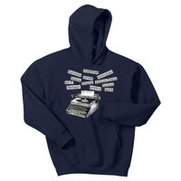 Literature Poetry Lover Gift Kids Hoodie