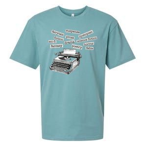 Literature Poetry Lover Gift Sueded Cloud Jersey T-Shirt