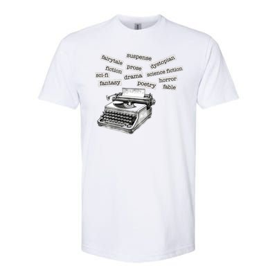 Literature Poetry Lover Gift Softstyle® CVC T-Shirt