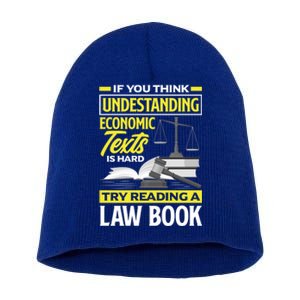 Lawyer Prosecutor Law Student Cool Gift Short Acrylic Beanie