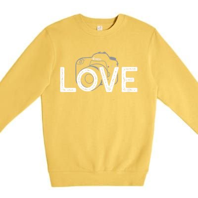 Love Photography Premium Crewneck Sweatshirt