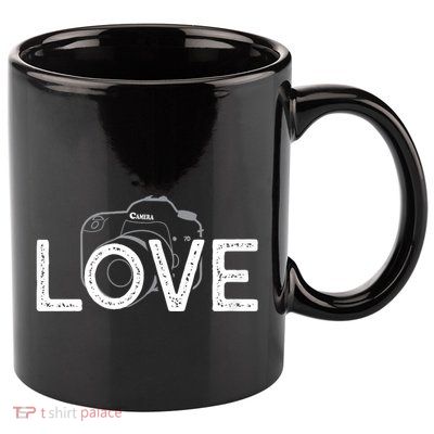 Love Photography 11oz C Handle Ceramic Mug