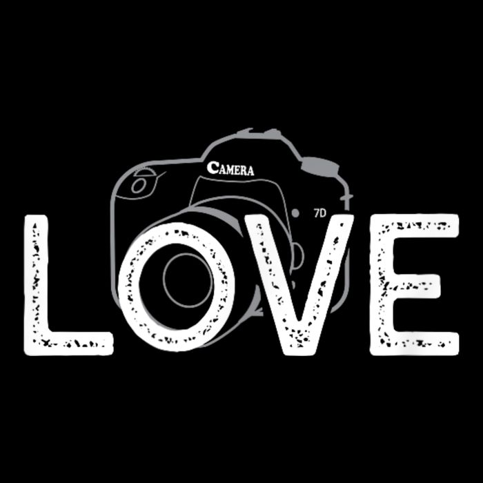 Love Photography Drawstring Bag