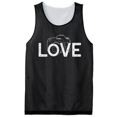 Love Photography Mesh Reversible Basketball Jersey Tank