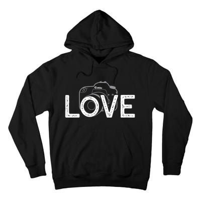 Love Photography Tall Hoodie