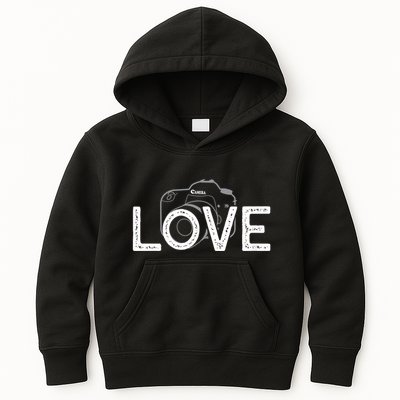 Love Photography Kids Hoodie