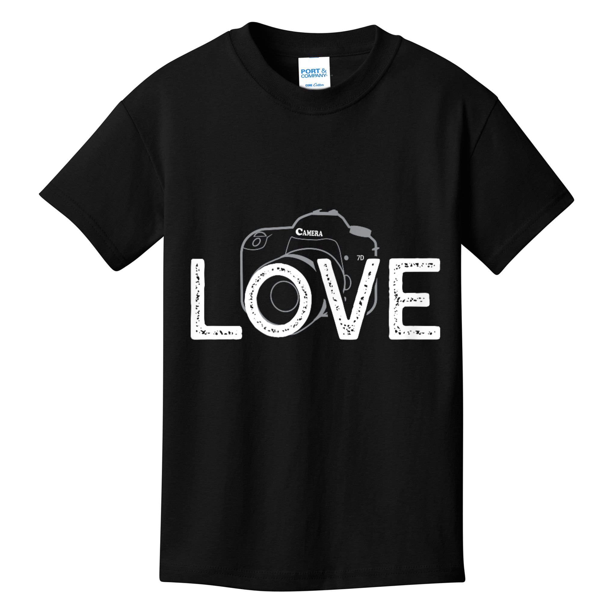 Love Photography Kids T-Shirt