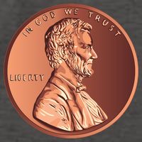 Lincoln Penny Vector Backpack