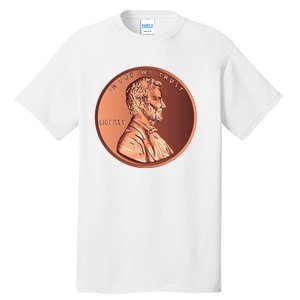 Lincoln Penny Tall T-Shirt