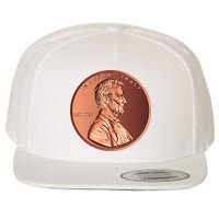 Lincoln Penny Wool Snapback Cap