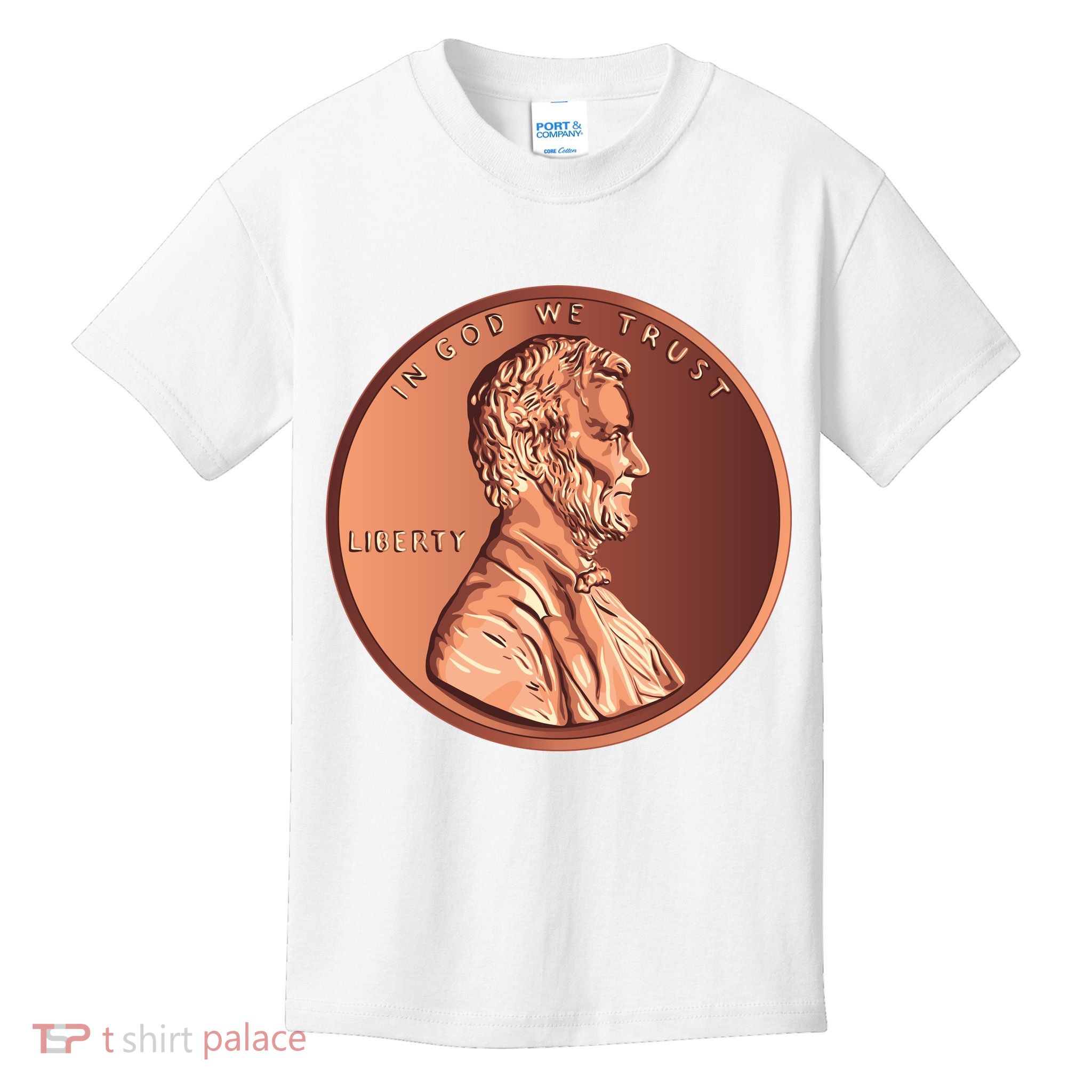 Lincoln Penny Kids T-Shirt