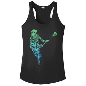 Lacrosse Player Ladies PosiCharge Competitor Racerback Tank