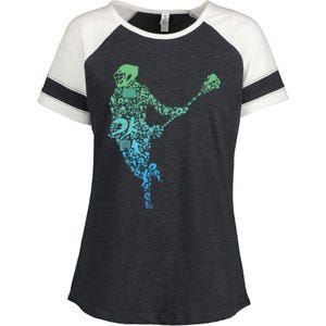 Lacrosse Player Enza Ladies Jersey Colorblock Tee