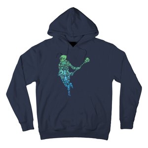 Lacrosse Player Hoodie