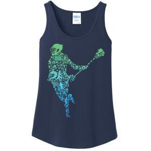 Lacrosse Player Ladies Essential Tank