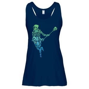 Lacrosse Player Ladies Essential Flowy Tank