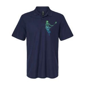 Lacrosse Player Softstyle Adult Sport Polo