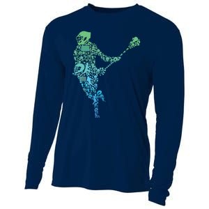 Lacrosse Player Cooling Performance Long Sleeve Crew