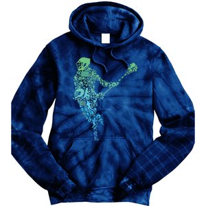 Lacrosse Player Tie Dye Hoodie