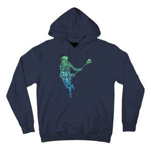 Lacrosse Player Tall Hoodie