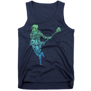 Lacrosse Player Tank Top