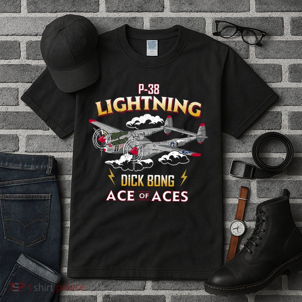 Lockheed P38 Lightning Tall T-Shirt
