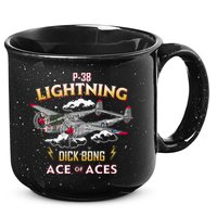 Lockheed P38 Lightning 15oz Campfire Ceramic Mug