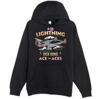Lockheed P38 Lightning Premium Pullover Hoodie