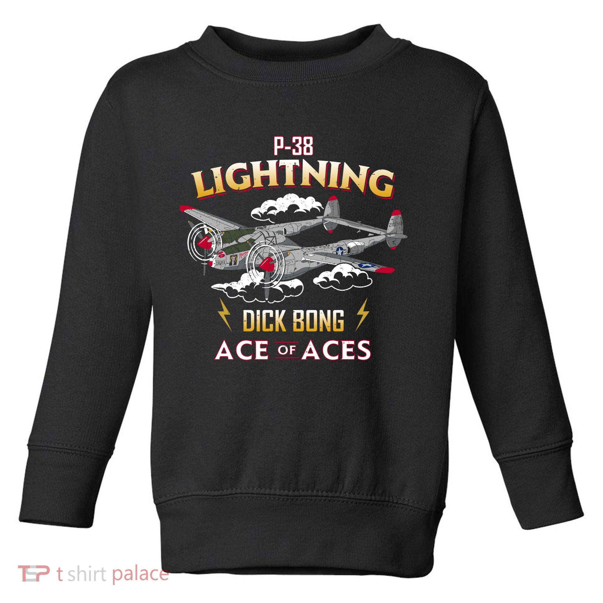 Lockheed P38 Lightning Toddler Sweatshirt