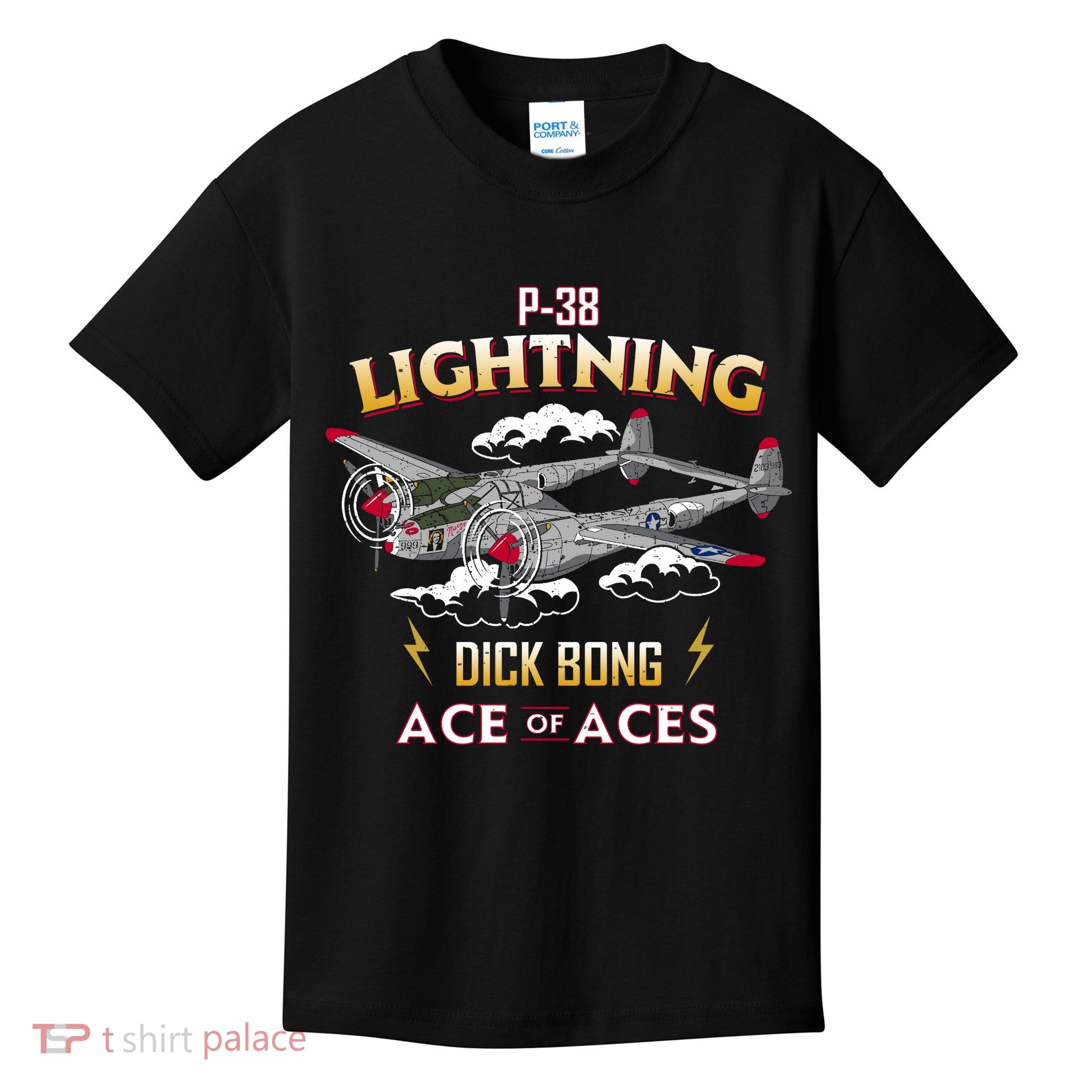 Lockheed P38 Lightning Kids T-Shirt