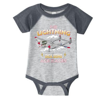 Lockheed P38 Lightning Infant Baby Jersey Bodysuit