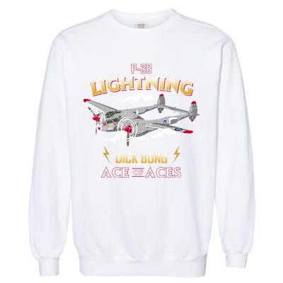 Lockheed P38 Lightning Garment-Dyed Sweatshirt