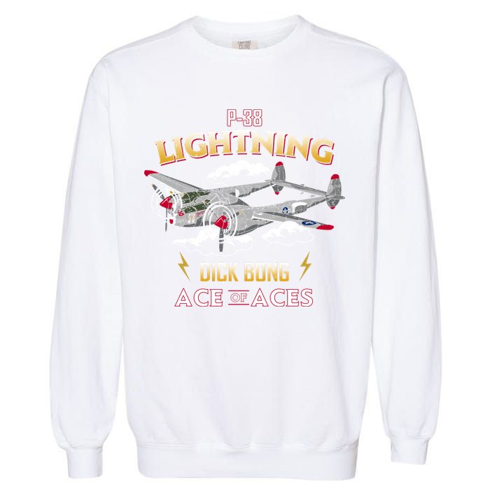 Lockheed P38 Lightning Garment-Dyed Sweatshirt